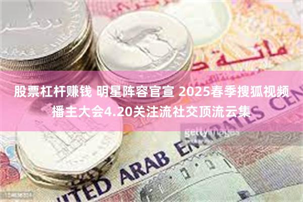 股票杠杆赚钱 明星阵容官宣 2025春季搜狐视频播主大会4.